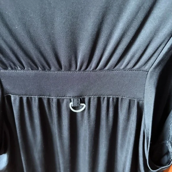 All Saints Viscose Tessa Black Sleeveless Top Size 4 - Picture 12 of 15